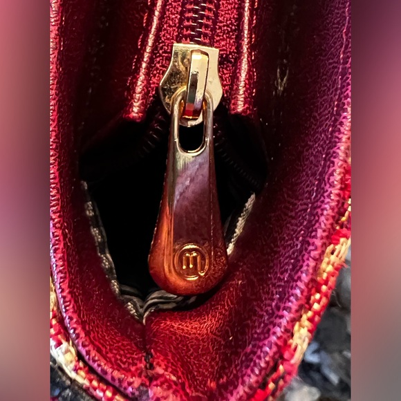 NEW UNIQUE Faux Leather & Material Multicolor shoulder bag purchased Macedonia - Picture 10 of 12